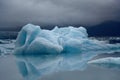 Iceberg with water reflection, Yokulsarlon lake, Iceland