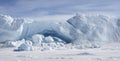 Icebergs on Antarctica