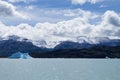 Icebergs floating on Argentino lake, Patagonia landscape, Argentina Royalty Free Stock Photo