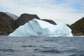 Icebergs floating in the Atlantic Ocean, Greenland