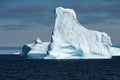 Icebergs in Greenland. Huge Iceberg building with tower. Royalty Free Stock Photo