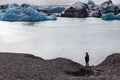 Icebergs in Iceland`s