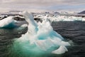 Icebergs of Joekulsarlon Bay