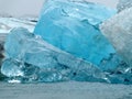 Icebergs in Jokulsarlon, Iceland