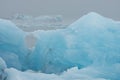 Icebergs in the Jokulsarlon lagoon - Iceland