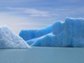 Icebergs in Lago Argentino Tierra del Fuego Royalty Free Stock Photo