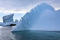 Icebergs - Melchior Islands - Antarctica Royalty Free Stock Photo