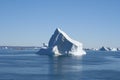 Icebergs off Greenland