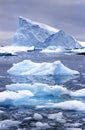 Icebergs in Paradise Harbor, Antarctica