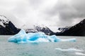 Icebergs on Portage Lake