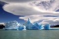 Icebergs from Upsala Glacier in the Argentino Lake, Argentina