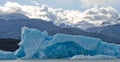 Icebergs in the water, the glacier Perito Moreno. Argentina. Royalty Free Stock Photo