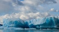 Icebergs in the water, the glacier Perito Moreno. Argentina.