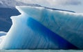 Icebergs in the water, the glacier Perito Moreno. Argentina. Royalty Free Stock Photo