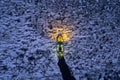 Icebreaker breaks its way through the ice