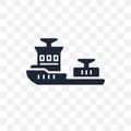 icebreaker ship transparent icon. icebreaker ship symbol design
