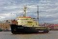 Icebreakers festival in St. Petersburg, Russia. Icebreaker IVAN KRUZENSHTERN