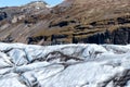 IceClimbing on Skaftafell Iceland Glacier Royalty Free Stock Photo