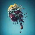 icecream colorfull explosion Royalty Free Stock Photo