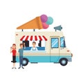 Icecream food truck