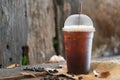 Iced Americano Royalty Free Stock Photo