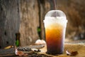 Iced Americano Royalty Free Stock Photo