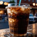 iced coffee, cold refreshing coffee beverage drink