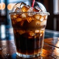 iced coffee, cold refreshing coffee beverage drink