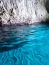 Iced blue seas of Zakynthos