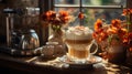 Iced Coffee: A Deliciously Refreshing Morning Moment. Refreshing Iced Coffee, an incredible fusion of fresh coffee and ice. A