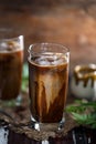 Iced Coffee, Summer Drink Royalty Free Stock Photo