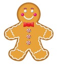 Iced gingerbread Man Cookie