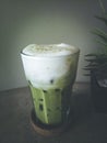 Iced Green Tea Coffee Late or Matcha