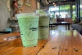 Iced Green Tea Iced Matcha Green Tea