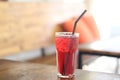 Iced Hibiscus tea i Royalty Free Stock Photo