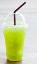 Iced kiwi juice