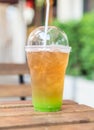 iced kiwi tea