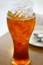 Iced lemon tea