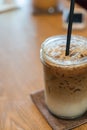 iced machiato coffee