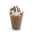 Iced Mocha with whipped cream