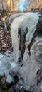 Iced over Waterfall