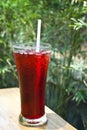 Iced roselle juice