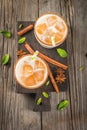 Iced tea or chai masala Royalty Free Stock Photo