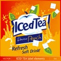 Iced Tea label elements