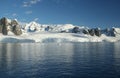 Icefall and glacier Royalty Free Stock Photo