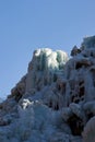 Ice cascade, iceberg