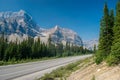Icefields parkway, Banff national park Royalty Free Stock Photo