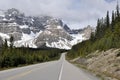 Icefields Parkway, Highway 93, Alberta (Canada) Royalty Free Stock Photo