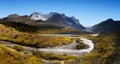 Scenic Drive, Icefield Parkway, Canadian Rockies Royalty Free Stock Photo