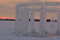 Icehenge Royalty Free Stock Photo